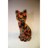 A SIGNED ANITA HARRIS CAT FIGURE