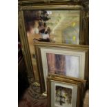 A SELECTION OF GILT FRAMED PRINTS