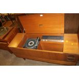 A VINTAGE TEAK FERGUSON RADIOGRAM