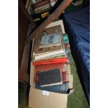 A BOX OF ASSORTED BOOKS TO INCLUDE WAR MEMOIRS