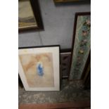 A COLLECTION OF ASSORTED PICTURES AND PRINTS TO INCLUDE A RODIN PRINT