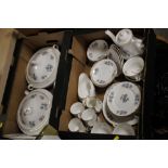 TWO TRAYS OF ROYAL GRAFTON WINDERMERE TO INCLUDE A PAIR OF TUREENS