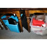 THREE BOXES OF ASSORTED ACCESSORIES TO INCLUDE LADIES HANDBAGS