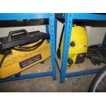 A KARCHER STEAM CLEANER WITH HOSE ATTACHMENTS PLUS A WALLPAPER STRIPPER (2)