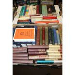 TWO BOXES OF POETRY BOOKS AND CLASSICS TO INCLUDE, DICKENS, BRONTE ETC