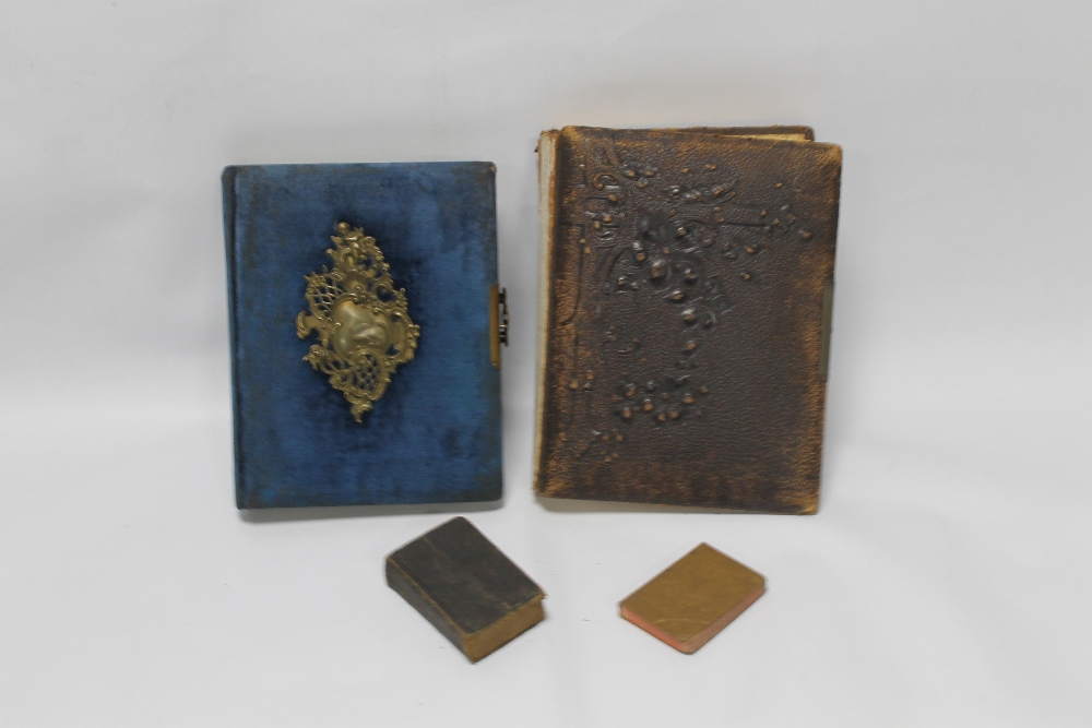 TWO VICTORIAN PHOTOGRAPH ALBUMS, TO INCLUDE CARTE DE VISITE