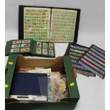 A QUANTITY OF STAMPS, LOOSE AND IN ALBUMS