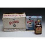 TWO BOXED BOTTLES OF WHITE HORSE AMERICA'S CUP LIMITED EDITION SPECIAL BLEND SCOTCH WHISKY, for Pe