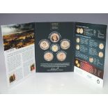 A WATERLOO 200 (1815 - 2015) COMMEMORATIVE COIN SET BY THE WORCESTERSHIRE MEDAL SERVICE, comprising