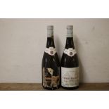 TWO BOTTLES OF CHABLIS GRAND CRU VALMUR, GERARD TREMBLAY, vintage 1986 (2)