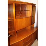 A RETRO TEAK WALL UNIT