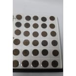 AN ALBUM OF BRITISH COINAGE MOSTLY ONE PENNIES