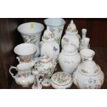 A COLLECTION OF ASSORTED AYNSLEY CERAMICS