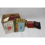 A QUANTITY OF ASSORTED COLLECTABLES TO INCLUDE MILITARY INTEREST BOOKS, EPHEMERA, ETC