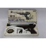 A BOXED PANTHER DE-LUXE RO72 BULLSEYE TARGET AIR PISTOL