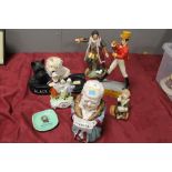 A COLLECTION OF MAINLY ADVERTISING RELATED ORNAMENTS SOME REPRODUCTIONS, TO INCLUDE MICHELIN MAN,