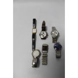 A COLLECTION OF ASSORTED WRIST WATCHES