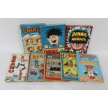 A COLLECTION OF 1950S / 1960S BEANO, DANDY AND DENNIS THE MENACE ANNUALS to include Beano 1959, 196