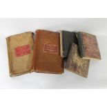 TWO 'CHURCH BOOK OF THE PROTESTANT DISSENTERS OF THE CONGREGATIONAL DENOMINATION AT LONGTON', hand