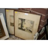 A PAIR OF VINTAGE ROWLAND HILDER PRINTS