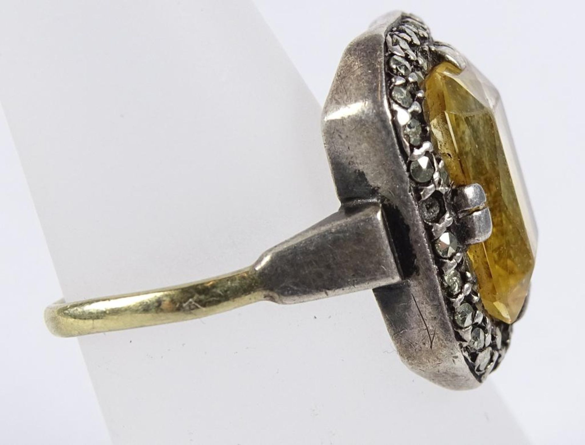 Ring,Silber/Gold, 4,9gr., RG 53 - Bild 2 aus 5