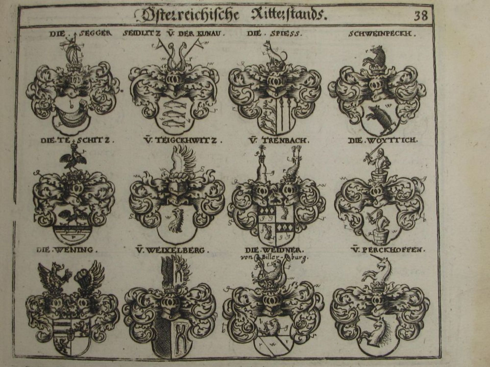 Das erneuerte und vermehrte Teutsche Wappenbuch, in welchem Deß H. Römischen Reiches Hohe - Bild 5 aus 7