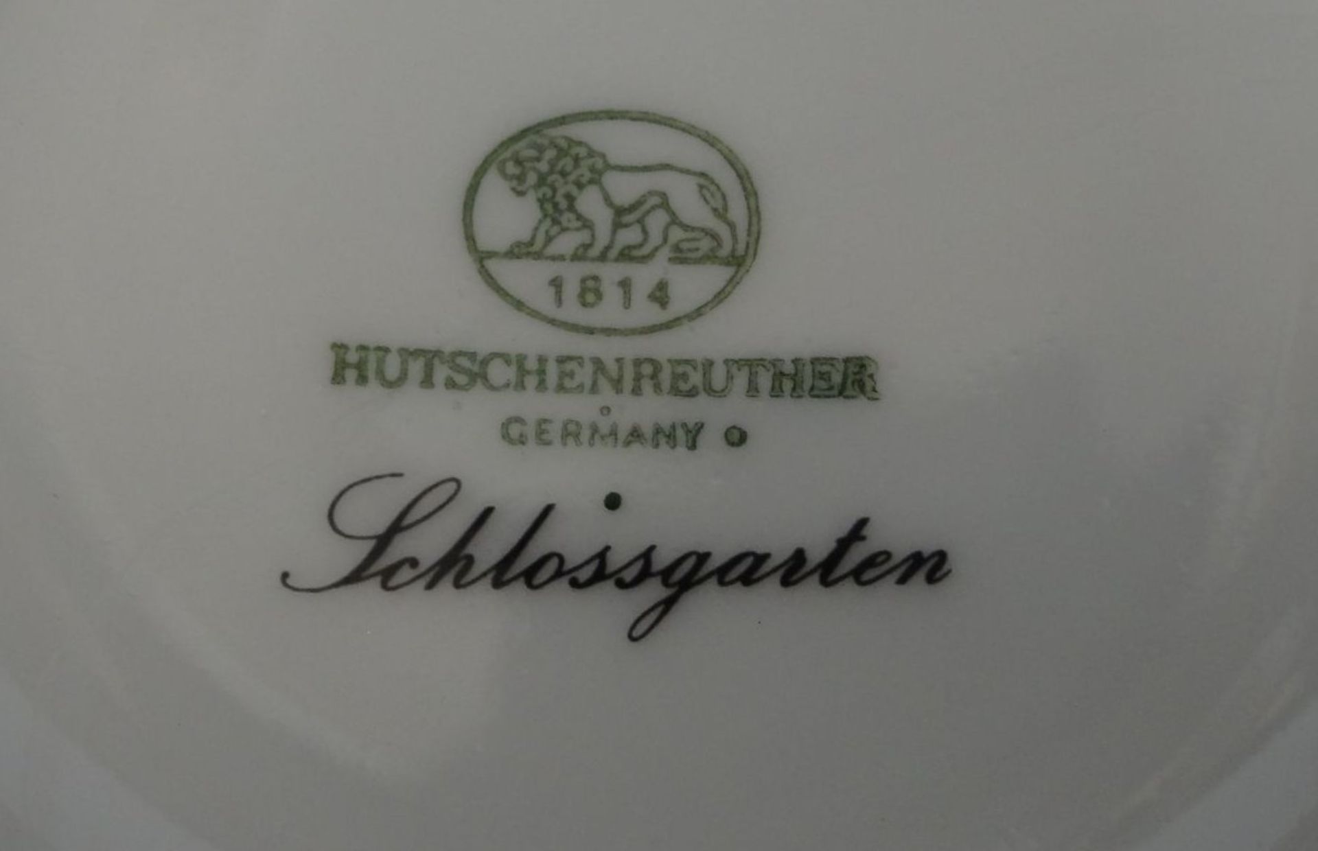 2 Kaffeekannen, 1 Sahnekännchen "Hutschenreuther" Dekor Schlossgarten, H-21 und 23 c - Bild 4 aus 4