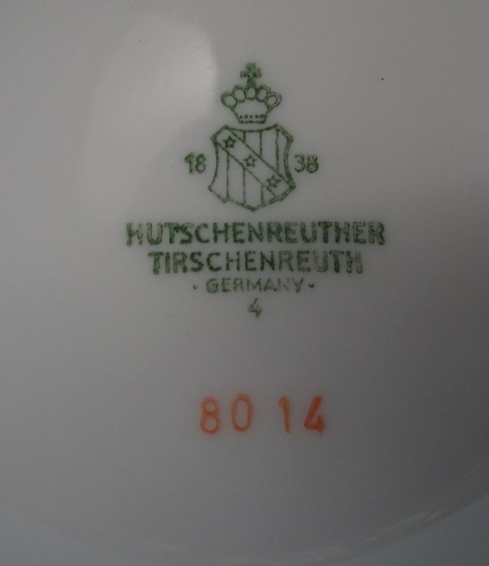 Kaffeeservice "Hutschenreuther" Golddekor, 48 Teile (2x U.T. mit Chip) - Bild 4 aus 4