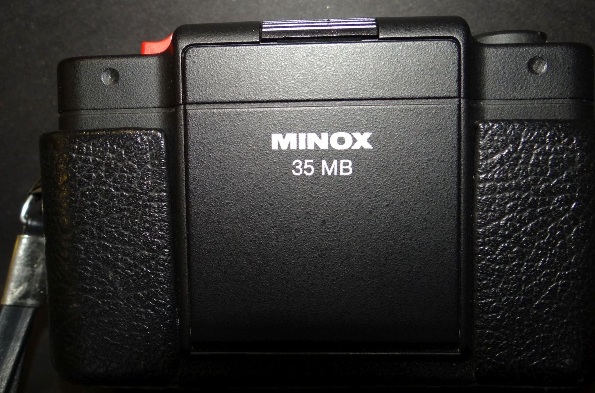 Fotoapparat "Minox 35 MB" in Tasche