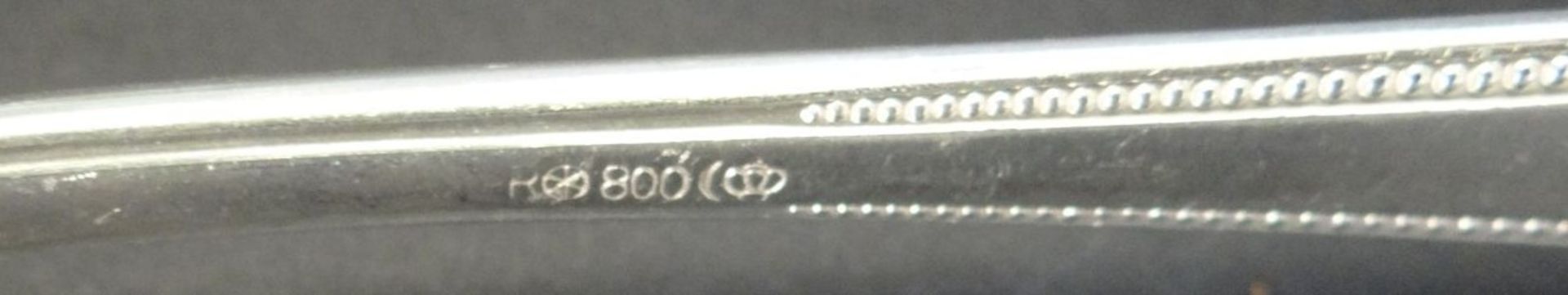 3x Silber-800- Gabeln, gut erhalten, zus. 230 gramm, L-21 cm - Bild 3 aus 3