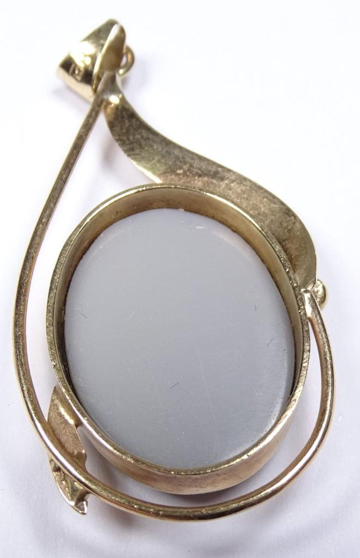 Goldanhänger 375/000, Opal, L-4,5cm, 4,0gr - Bild 2 aus 2
