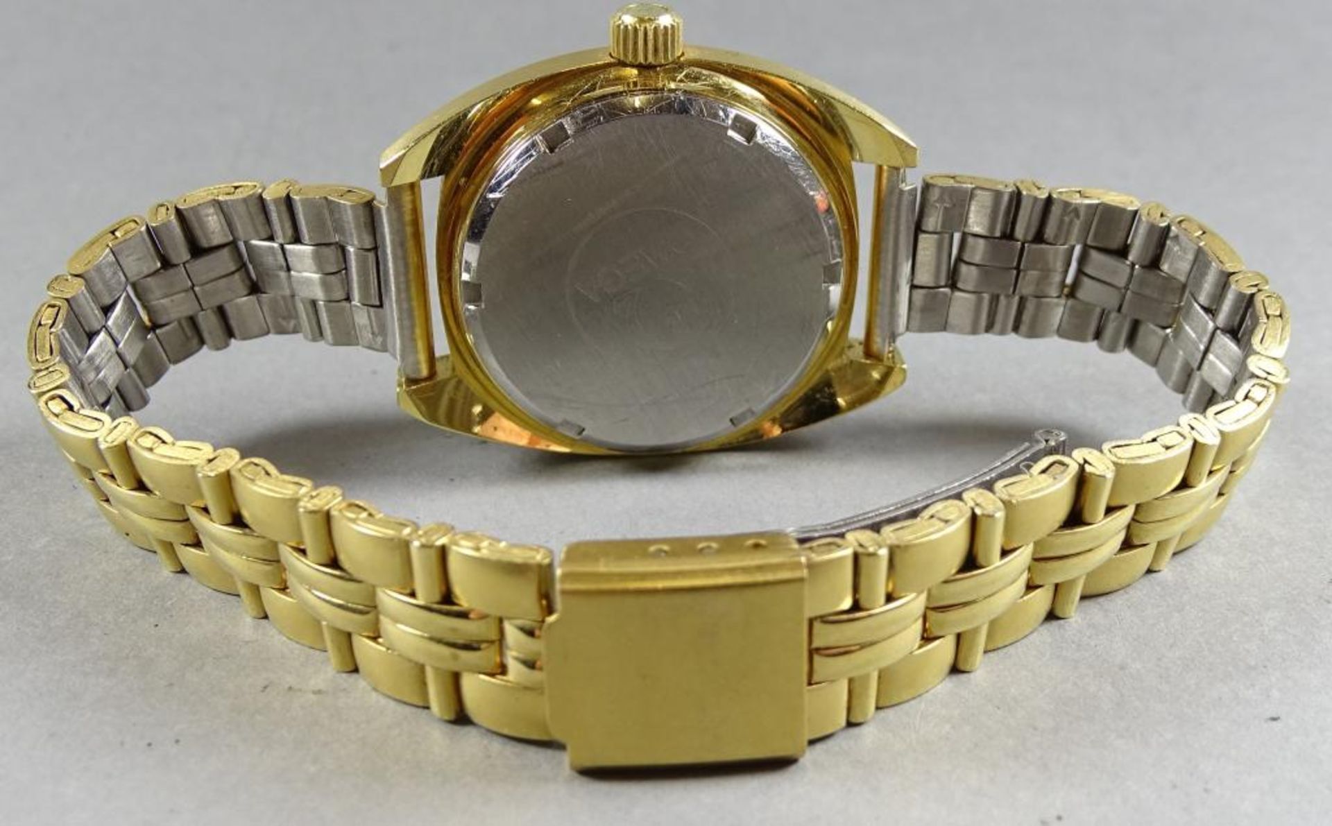 Damen Armbanduhr"Omega" Geneve,Quartz,Werk steht,Uhrzeiteinstellung nicht Funktionstüchtig, - Bild 4 aus 5