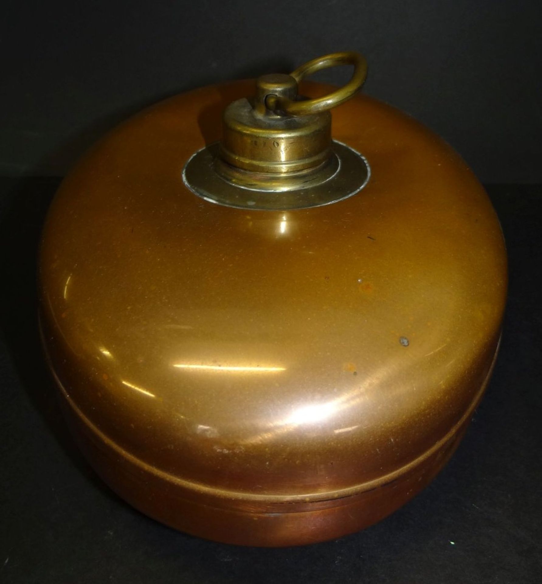 Kupfer-Wärmflasche, 22x15 c - Bild 3 aus 3