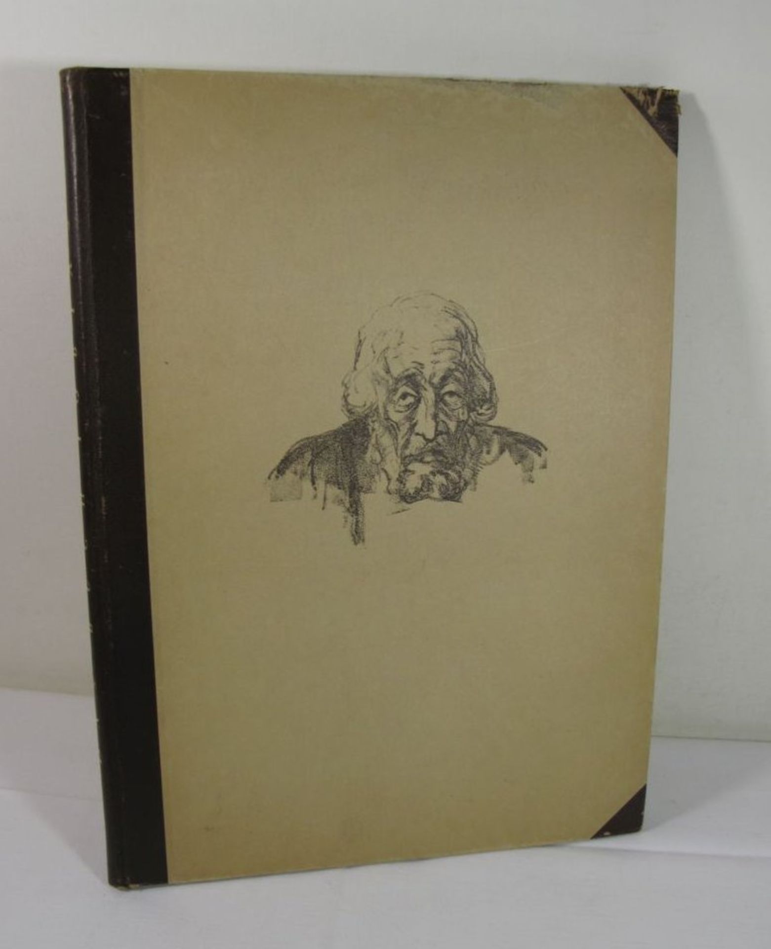"Das Buch Tobias" von Walter Wellenstein 1889 - 1970, mit 12 Radierungen, sign., Volksverband der