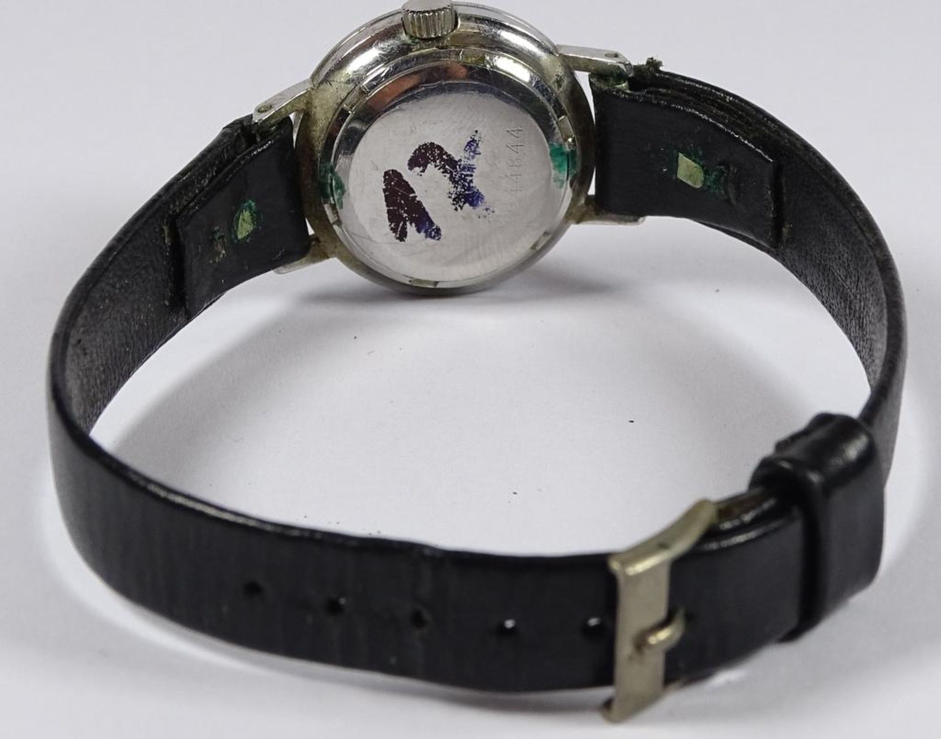 Damen Armbanduhr "Eterna Matic",Werk läuft,Edelstahl,Tragespure - Bild 5 aus 5