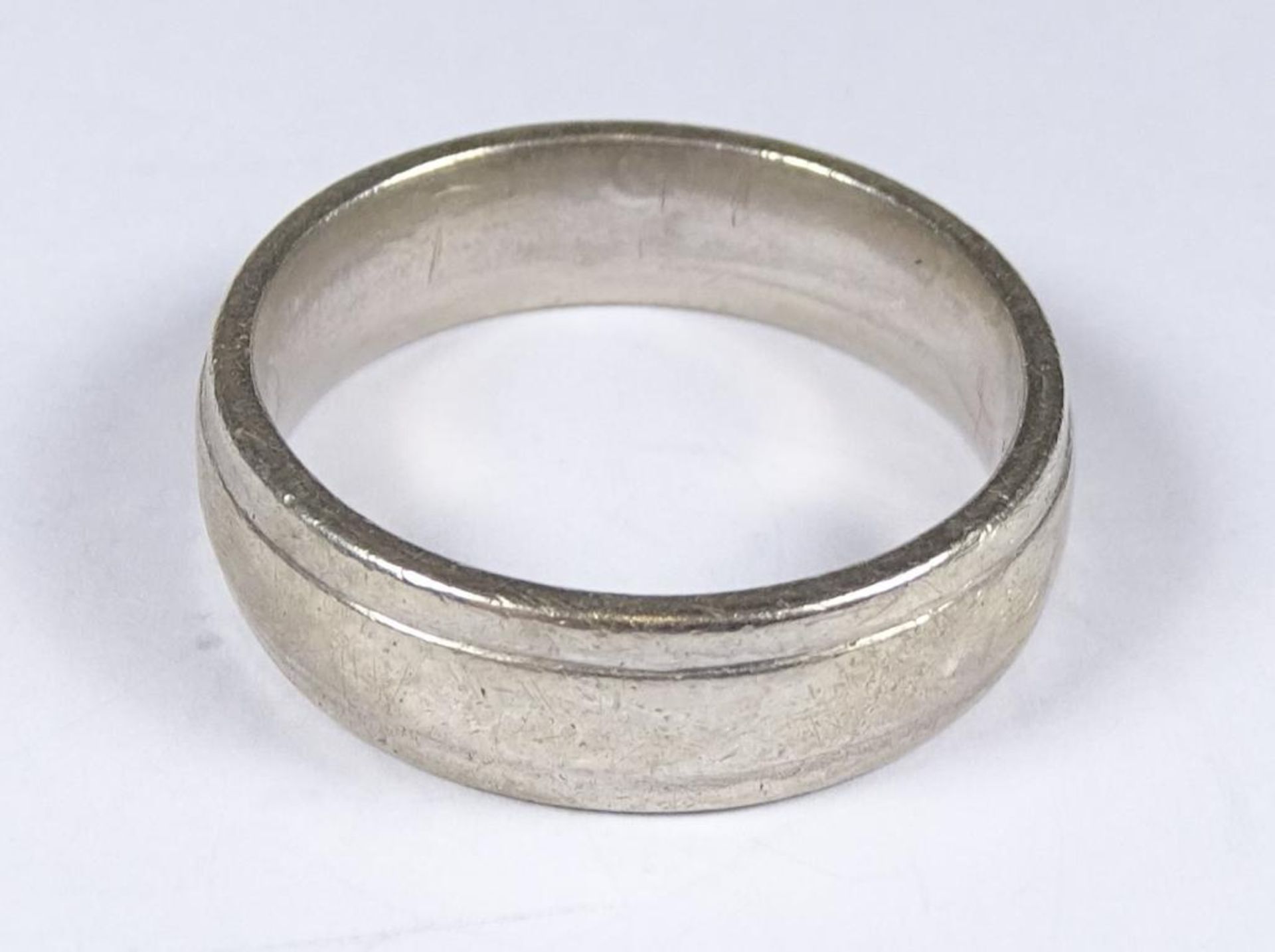Ring,Silber -925-, 9,7gr., RG 66, Alters-u. Gebrauchsspuren - Bild 2 aus 2