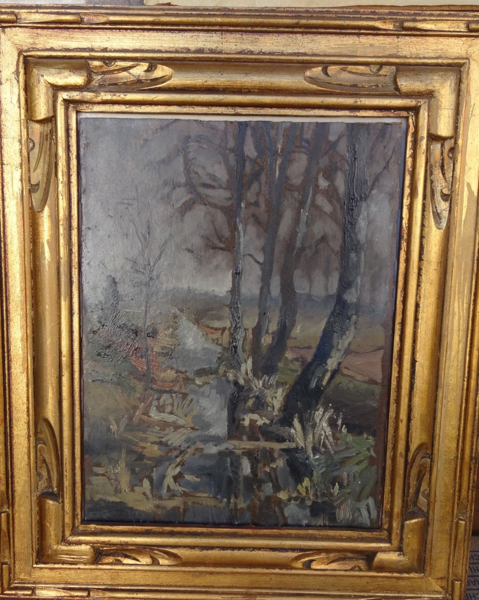 Arwed BALKE (1921)"Bäume" Öl/Platte, gerahmt RG 58x47 cm (auch Balcke