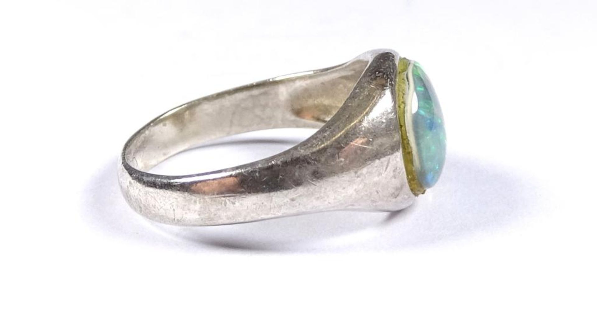 Ring,Silber -925- mit Opal,.3,2gr., RG 51 - Bild 2 aus 3
