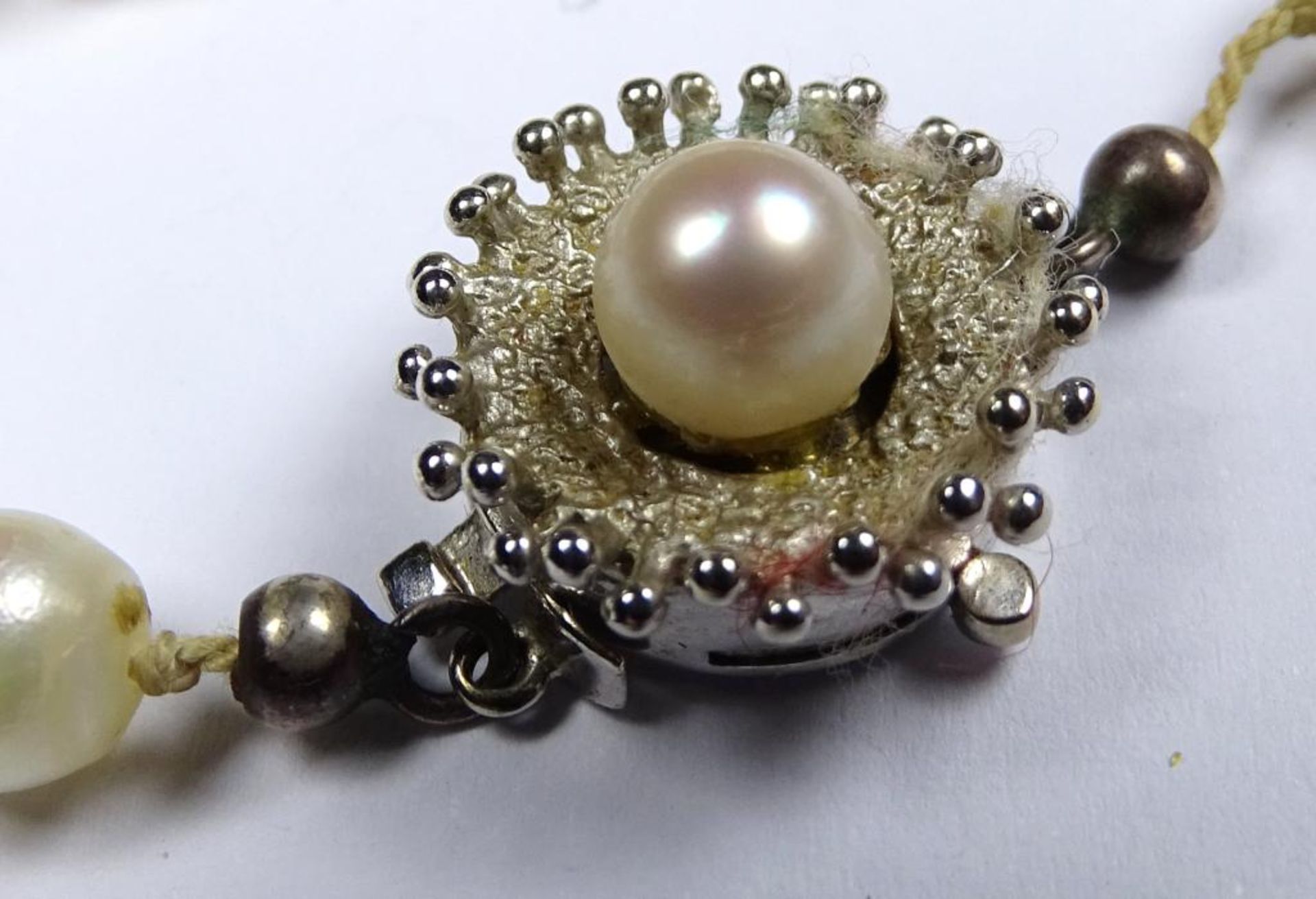 Perlen Kette,WG-Schliesse -585- L-50cm - Bild 2 aus 3