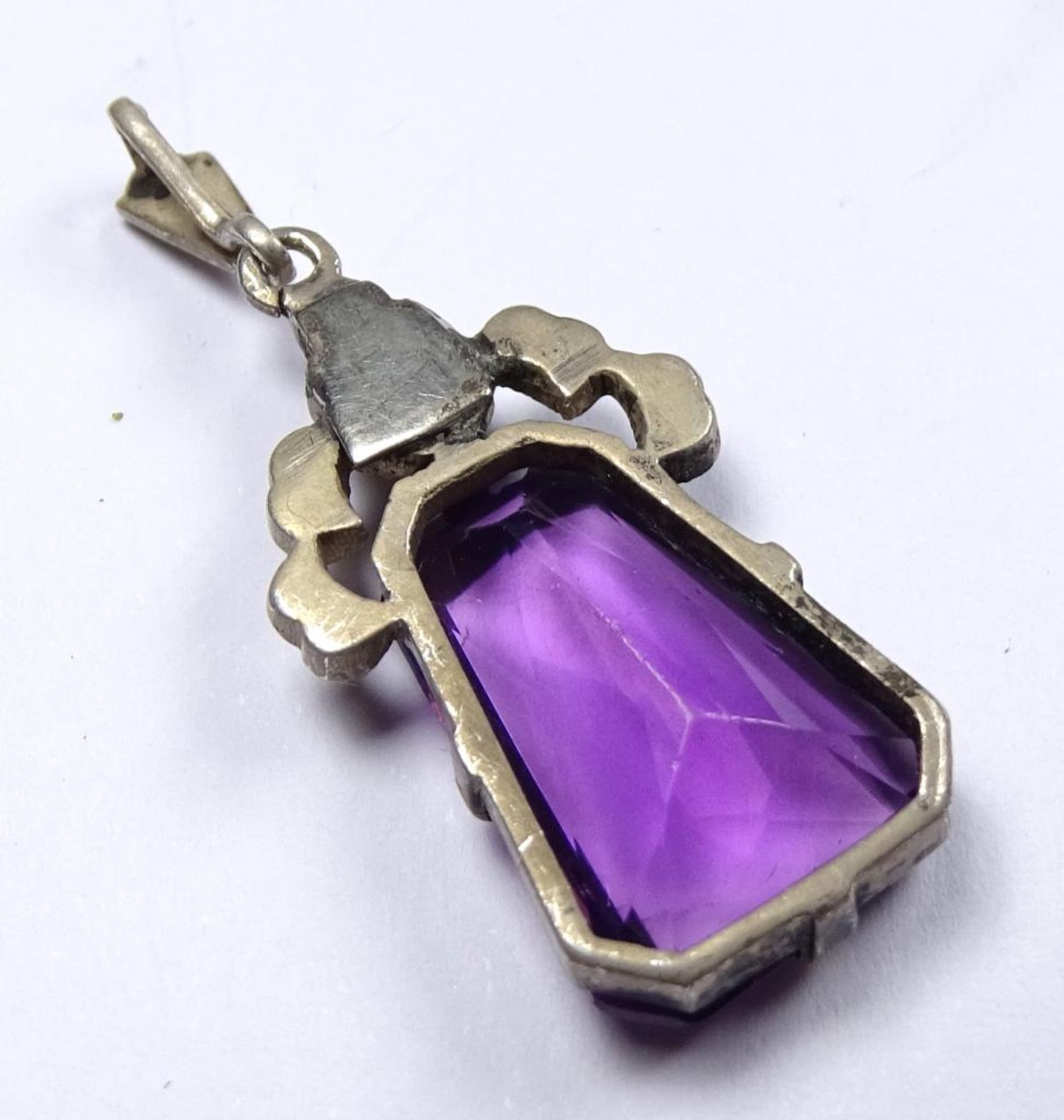 Anhänger,Silber,Amethyst,L-3,5cm,3,5gr - Bild 3 aus 3