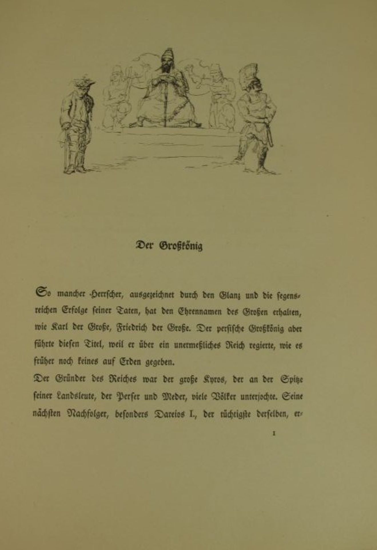 Die tapferen 10000, Max Slevogt - C. Witt, Federzeichnungen von M. Slevogt, Bruno Cassirer um - Bild 3 aus 3