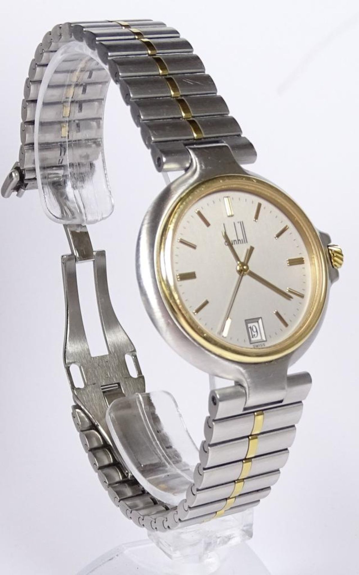Armbanduhr "Dunhill",Saphirglas,Quartz,in orig.Schachtel,guter Zustand - Bild 3 aus 5