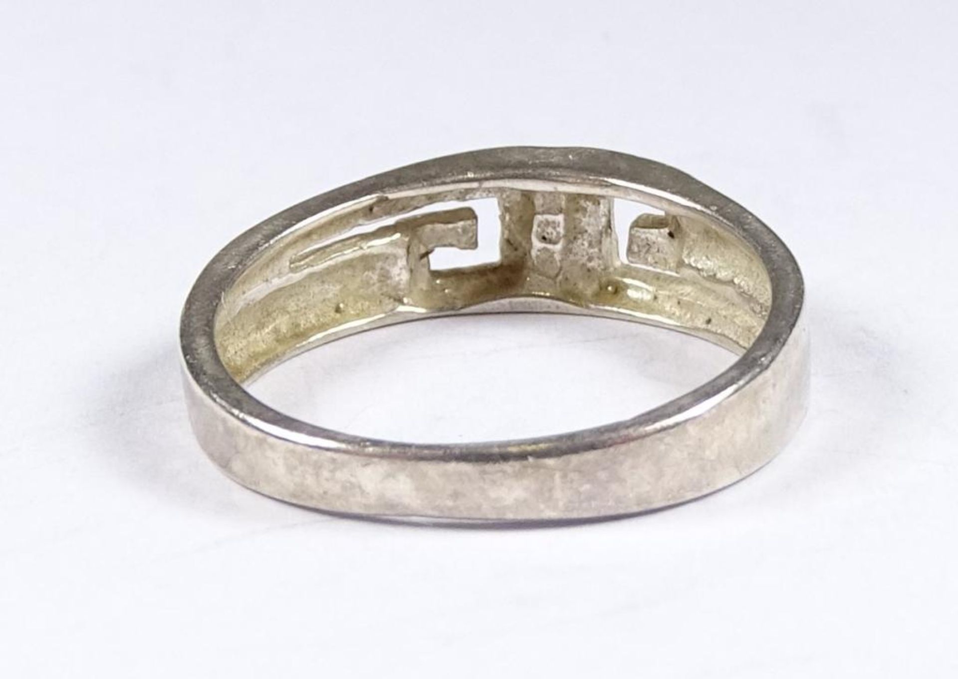 Ring,Silber -925- emailliert,2,2gr., RG 53 - Bild 3 aus 3