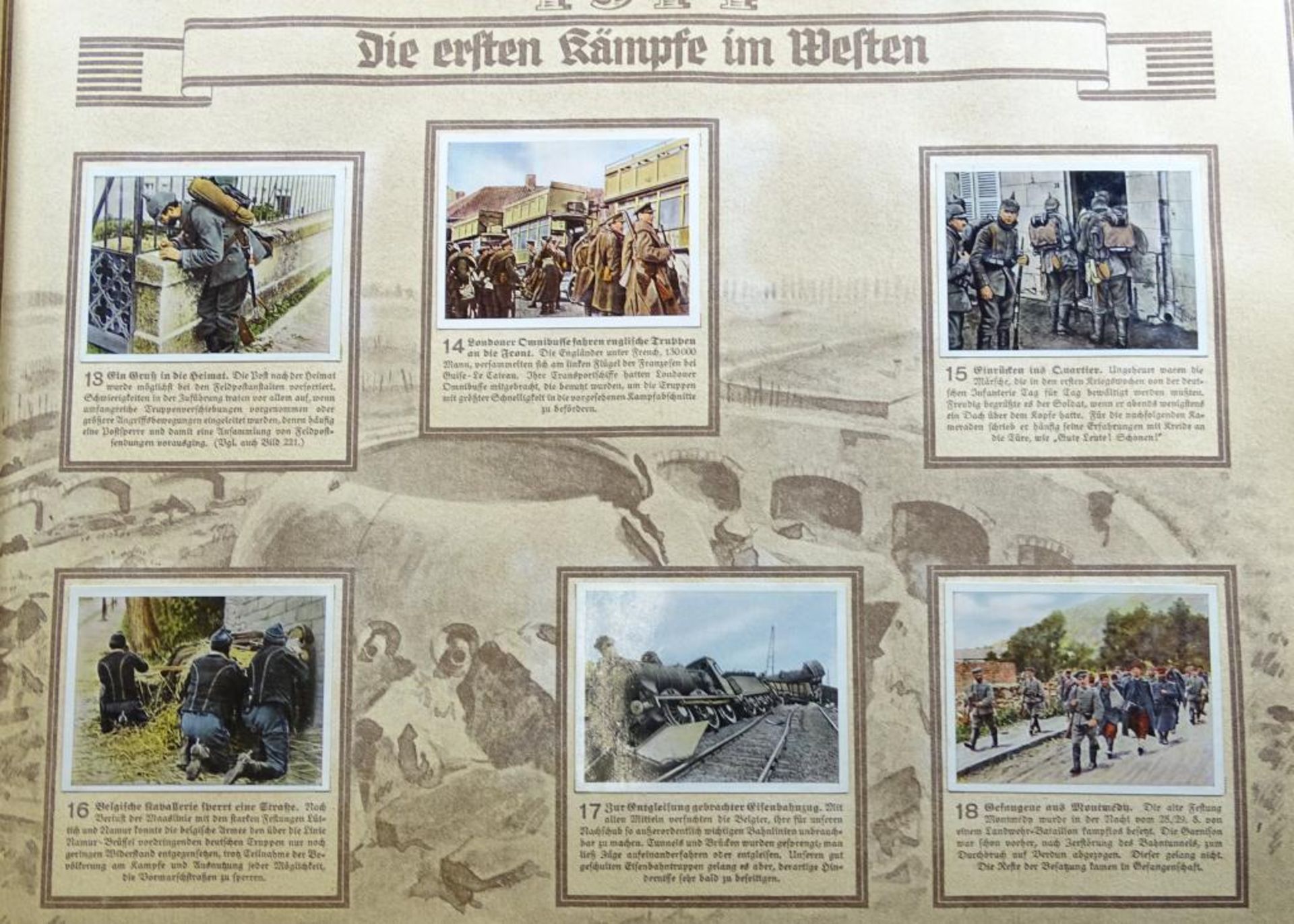 Sammelalbum "Der Weltkrieg" - Bild 3 aus 7