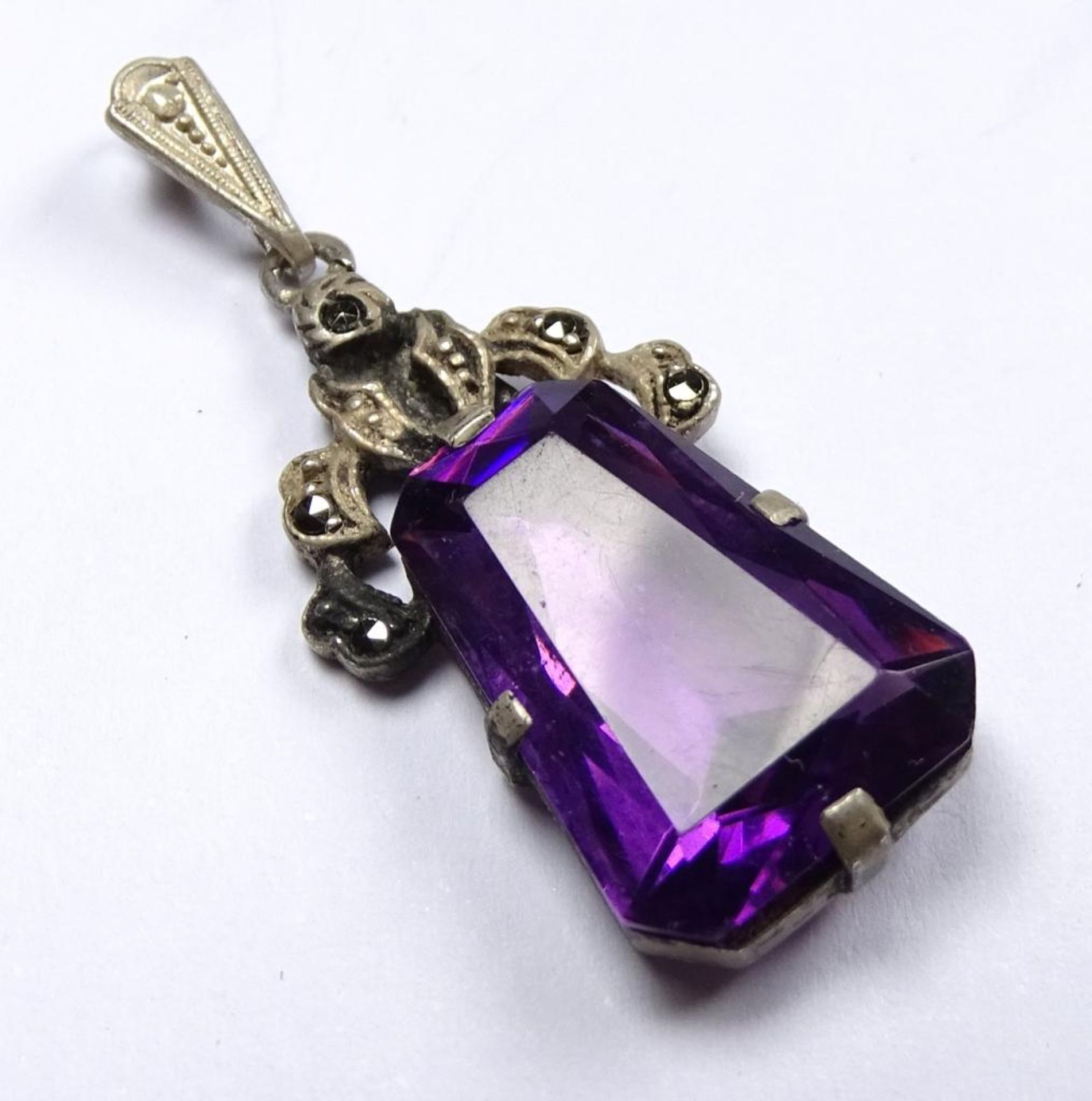 Anhänger,Silber,Amethyst,L-3,5cm,3,5gr - Bild 2 aus 3