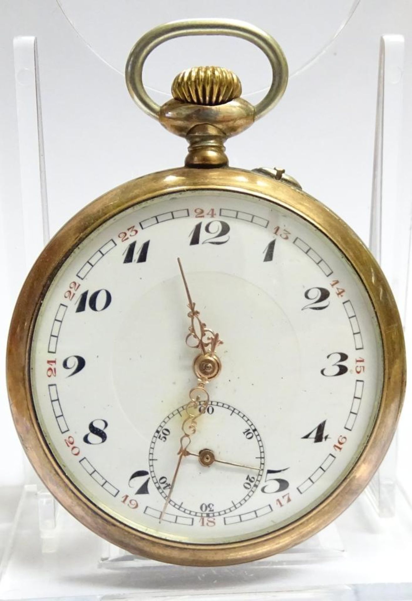 Taschenuhr,Silbergehäuse,Handaufzug,Werk steht,d-4,8c