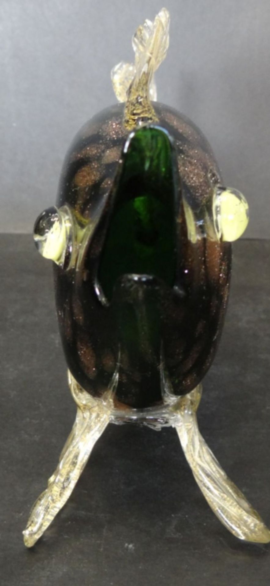 gr. Murano-Fisch, bunt, H-13 cm, L-22 cm - Bild 3 aus 4