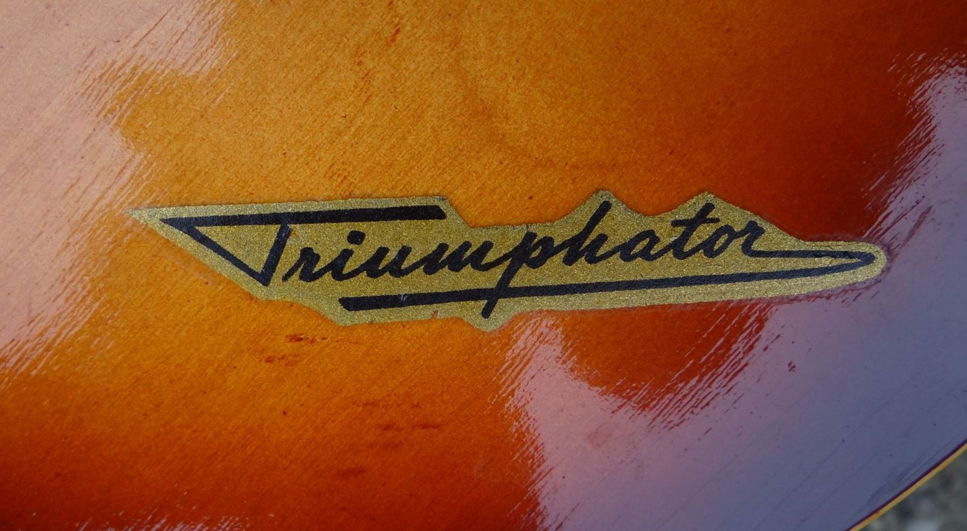 Gitarre "Triumphator" in Stofftasche, L-98 cm - Bild 3 aus 3