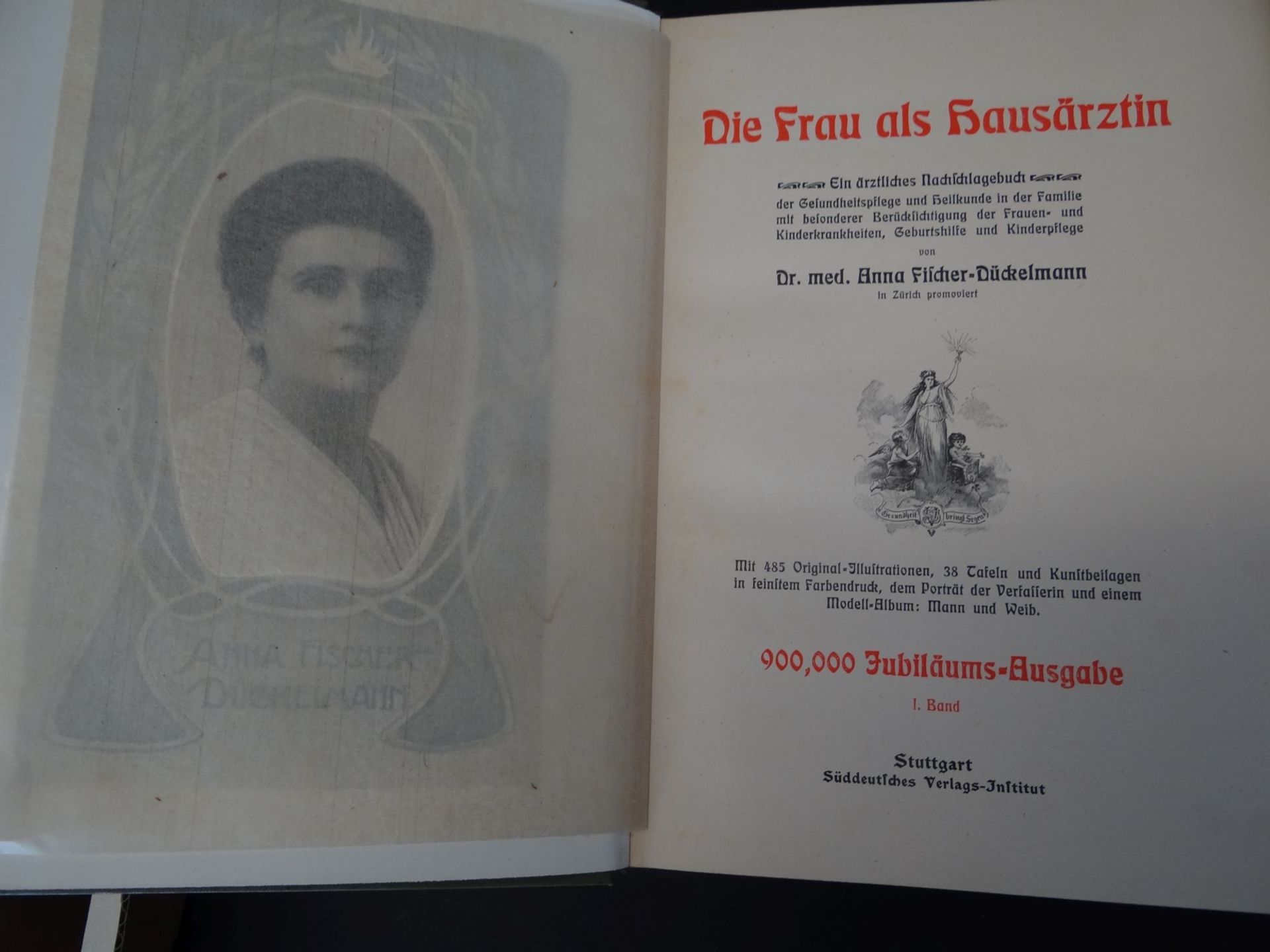 "Die Frau als Hausärztin" 1911, 2 Bände in Schuber, gut erhalt - Bild 4 aus 7