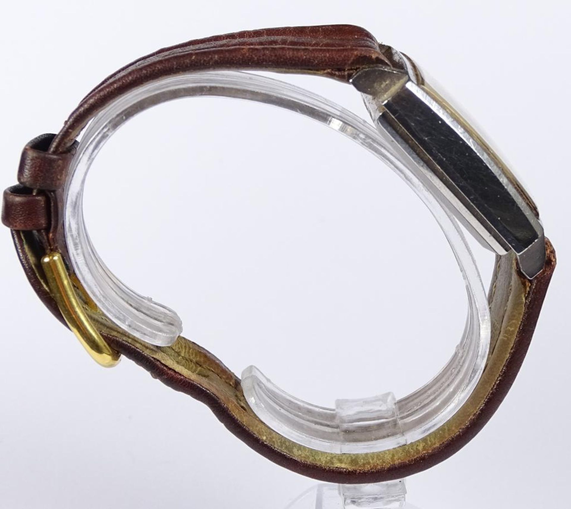 Herren Armbanduhr "Zenith",1960er Jahre,automatik Werk,dieses läuft,Datumsanzeige zwischen 4/5 Uhr, - Bild 4 aus 6